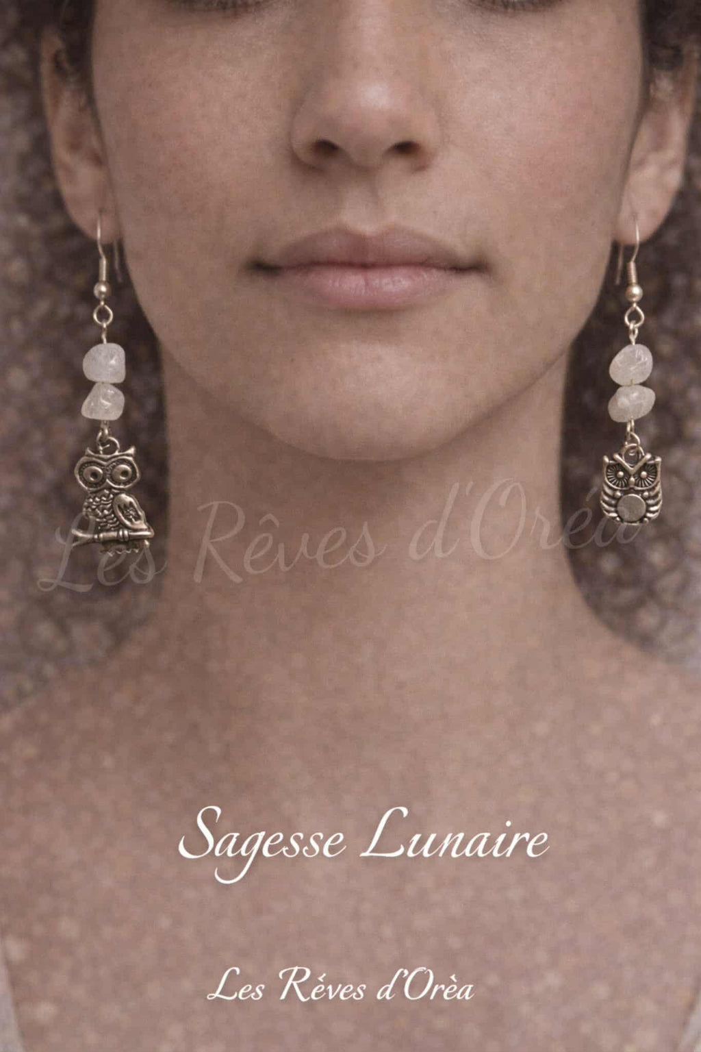 🦉 Sagesse Lunaire 🦉
Boucles d’oreilles en Quartz