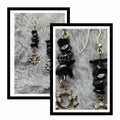 ✨Gardiennes d’Obsidienne ✨
Boucles d’oreilles en Obsidienne naturelle 🌑 Protection & Lumière