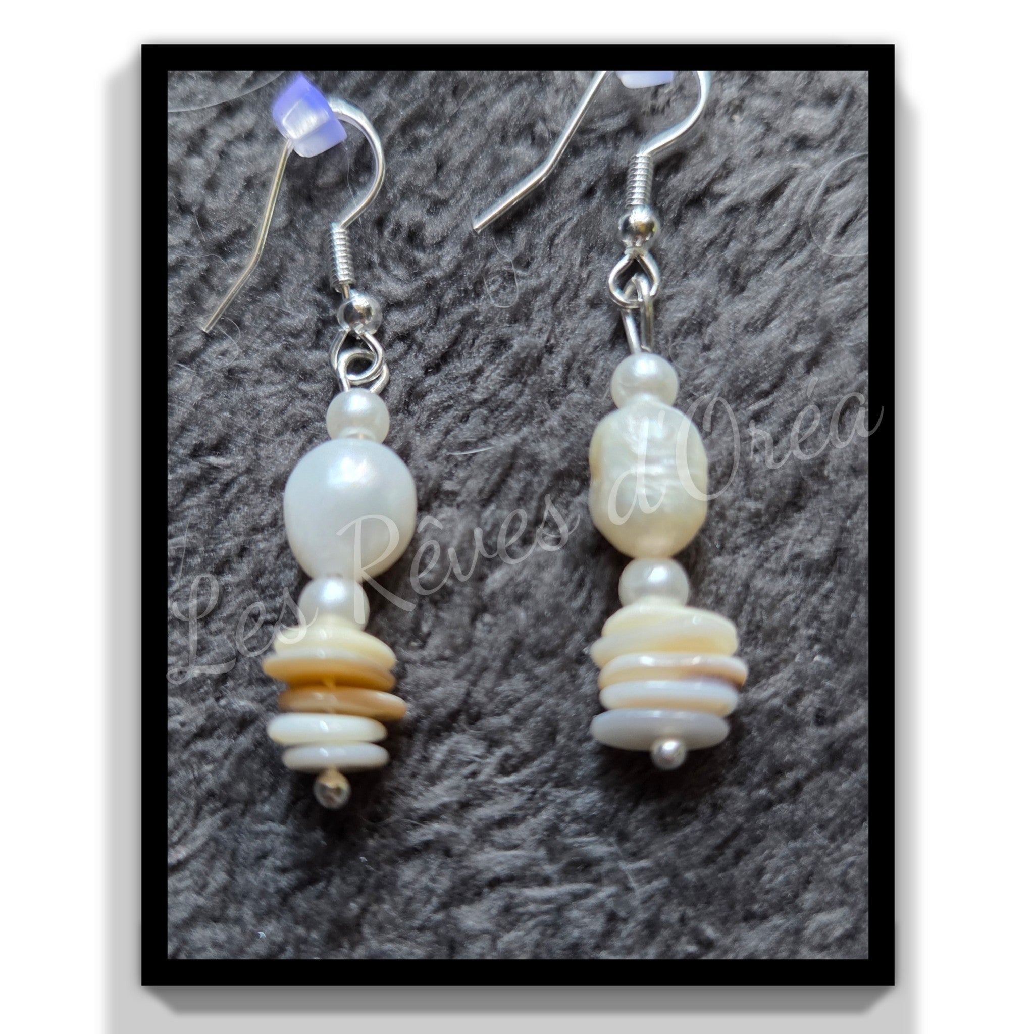 💫 Perlana 💫
Boucles d’oreilles en nacre