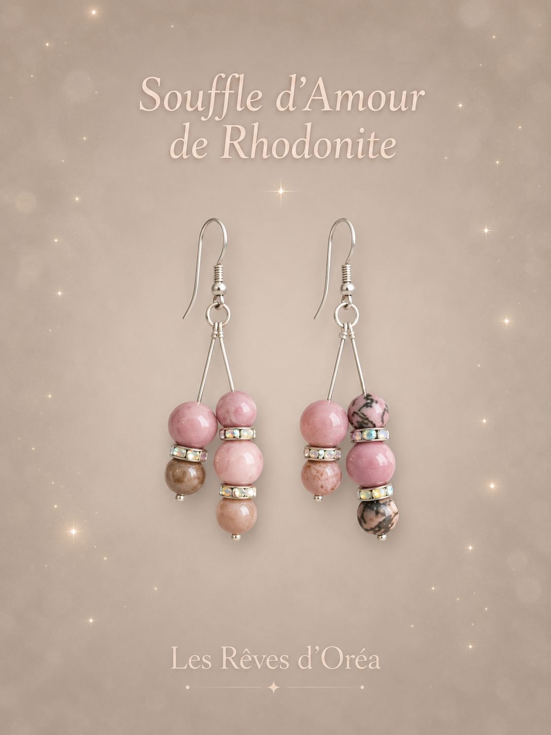 🌸Souffle d’Amour de Rhodonite 🌸