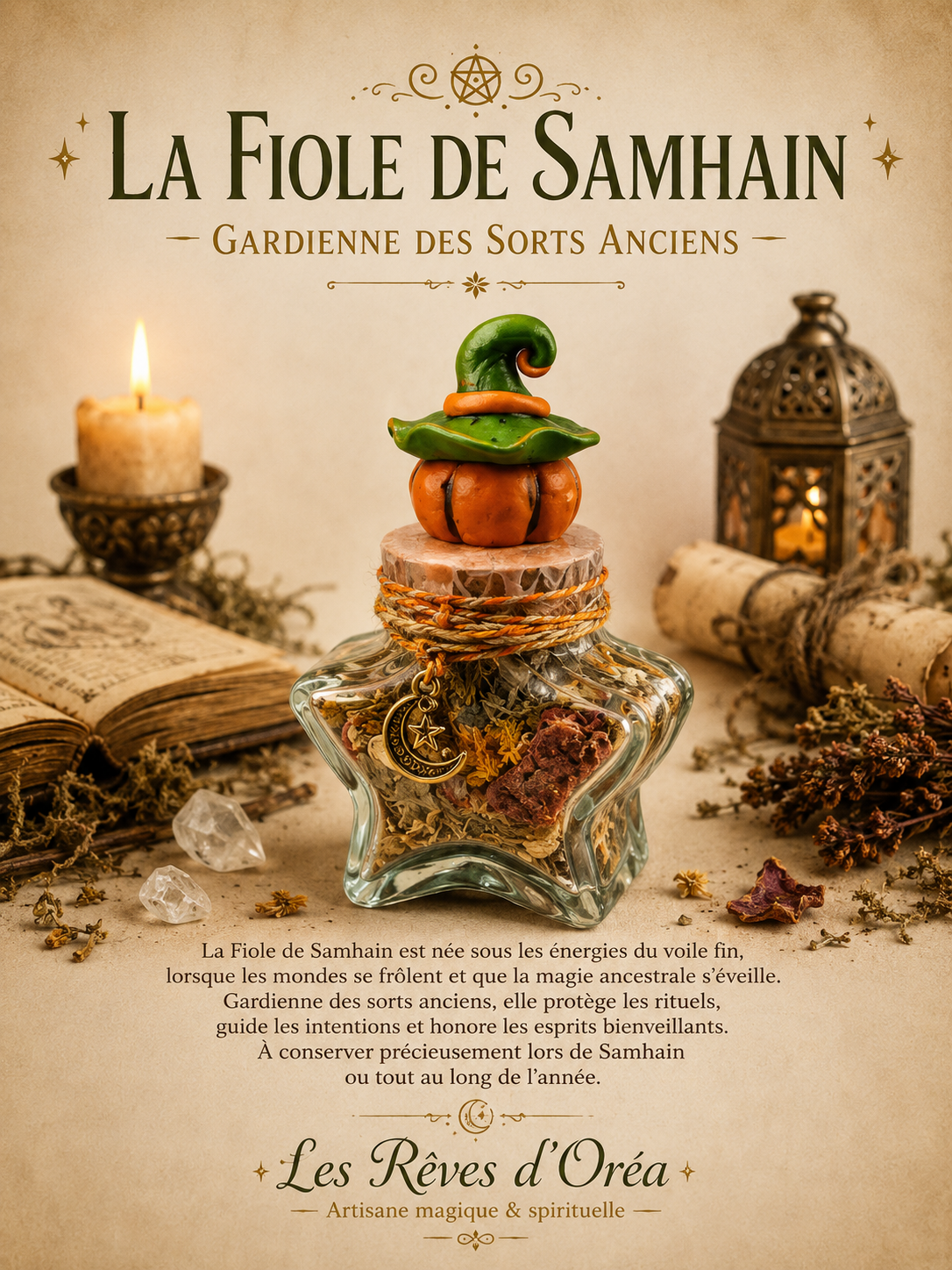 La Fiole de Samhain – Gardienne des Sorts Anciens