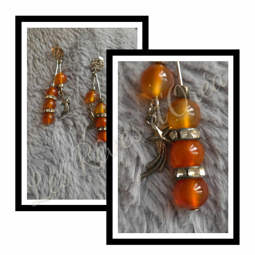 ✨ Étoiles de Lueurs ✨
Boucles d’oreilles en Ambre naturelle ✨ Énergie solaire & joie