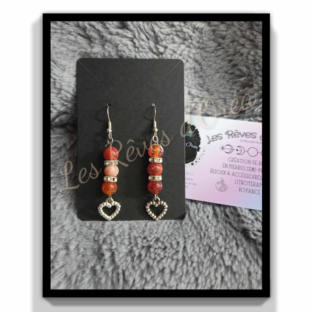 🔥 Boucles d’Oreilles 🔥 Flamme Sacrée