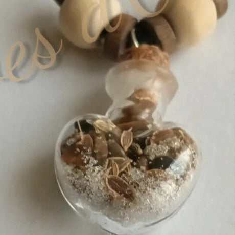 📜 Talisman des Terres Sacrées  📜 Collier Spell Jar Ancien