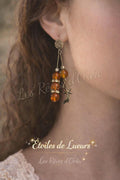 ✨ Étoiles de Lueurs ✨
Boucles d’oreilles en Ambre naturelle ✨ Énergie solaire & joie