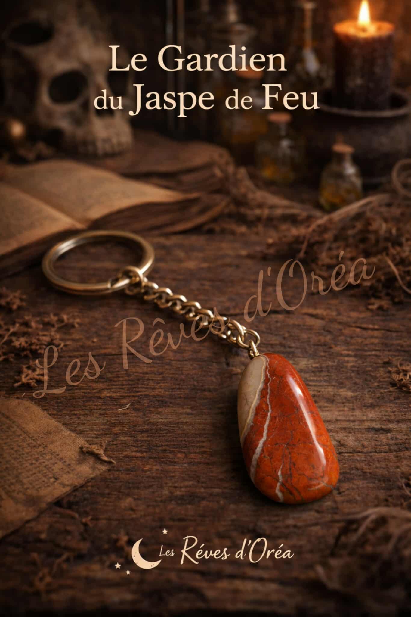 Les Gardiens de Jaspe – Porte-clés talismans d’ancrage