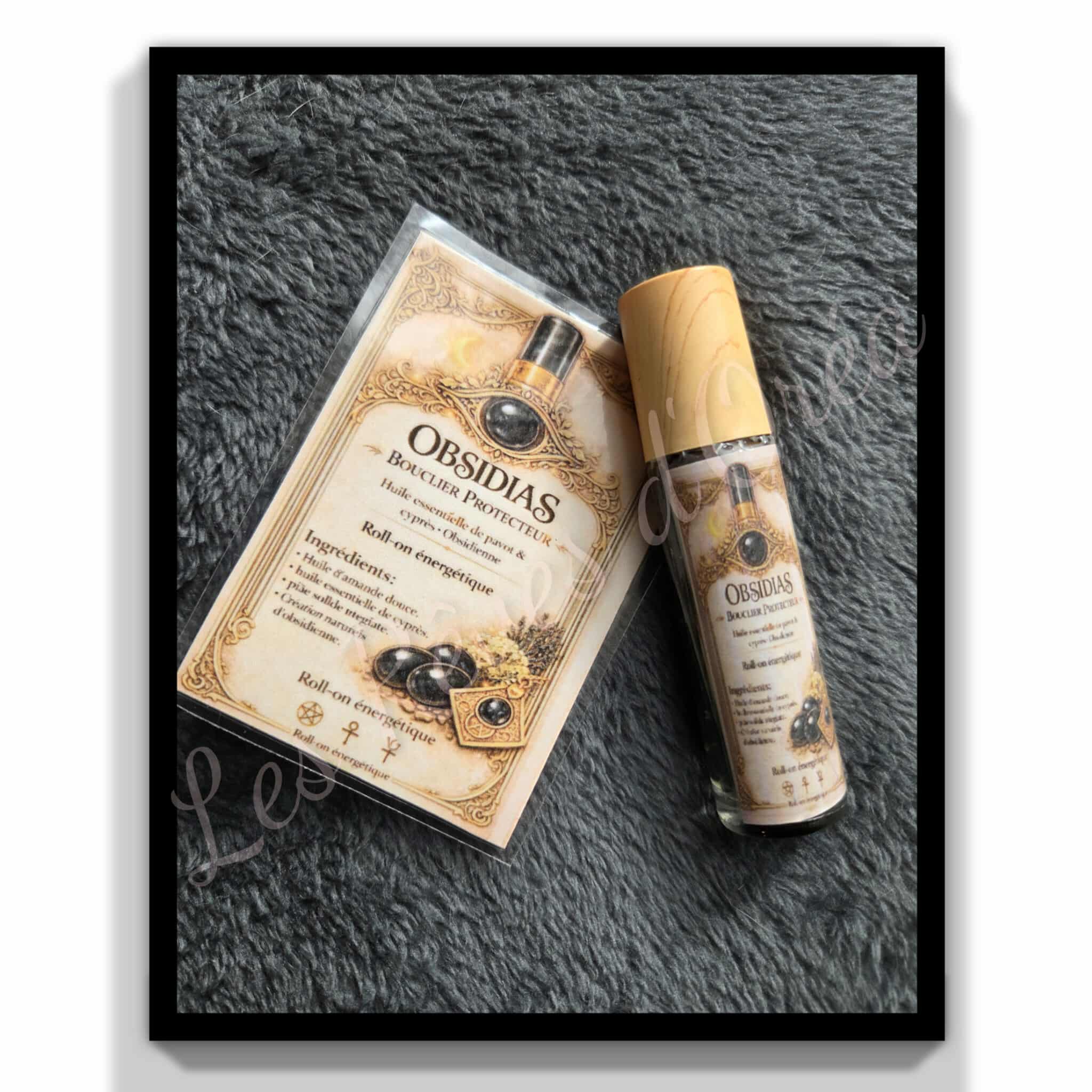 🌑 OBSIDIAS 🌑 Bouclier Protecteur
Roll-on énergétique à l’obsidienne