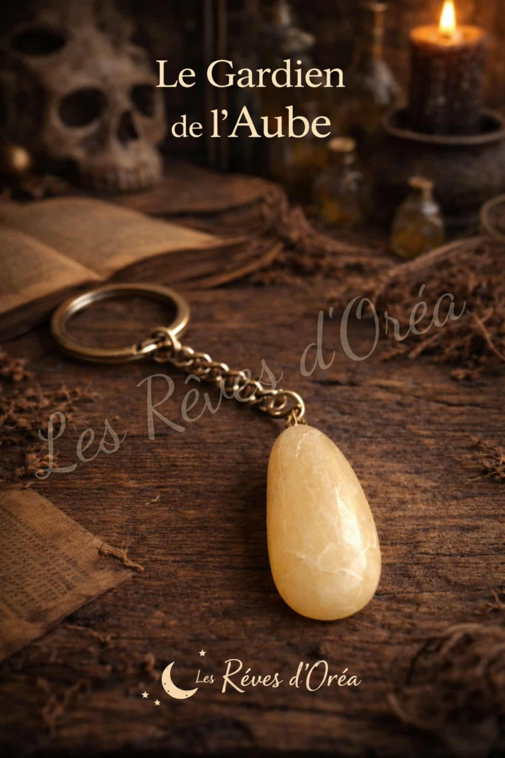 Les Gardiens de Calcite – Porte-clés talismans de lumière