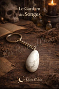 Le Gardien des Songes – Porte-clé talisman en Howlite
