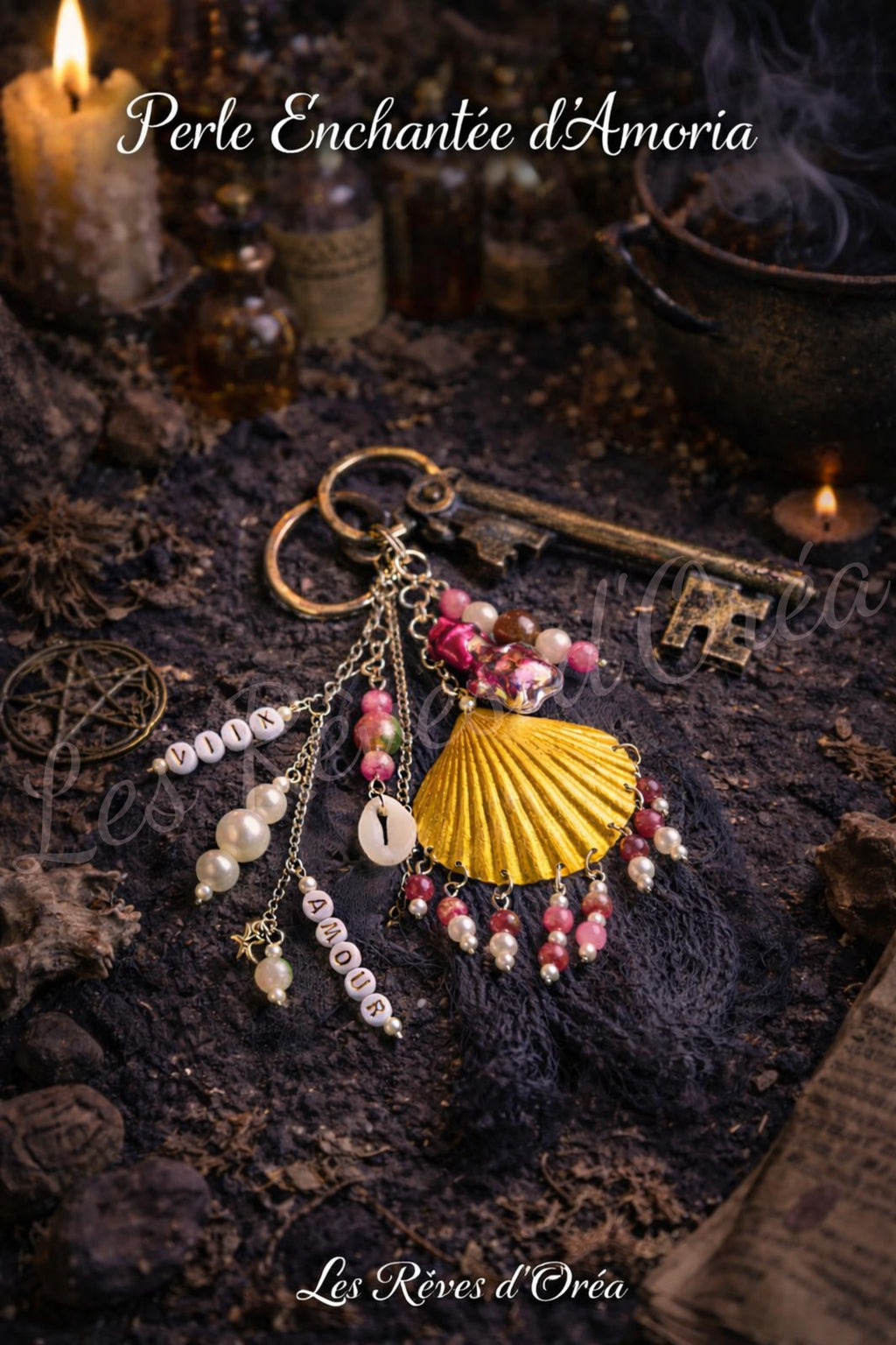 Perle Enchantée d’Amoria
Talisman d’Amour & d’Harmonie