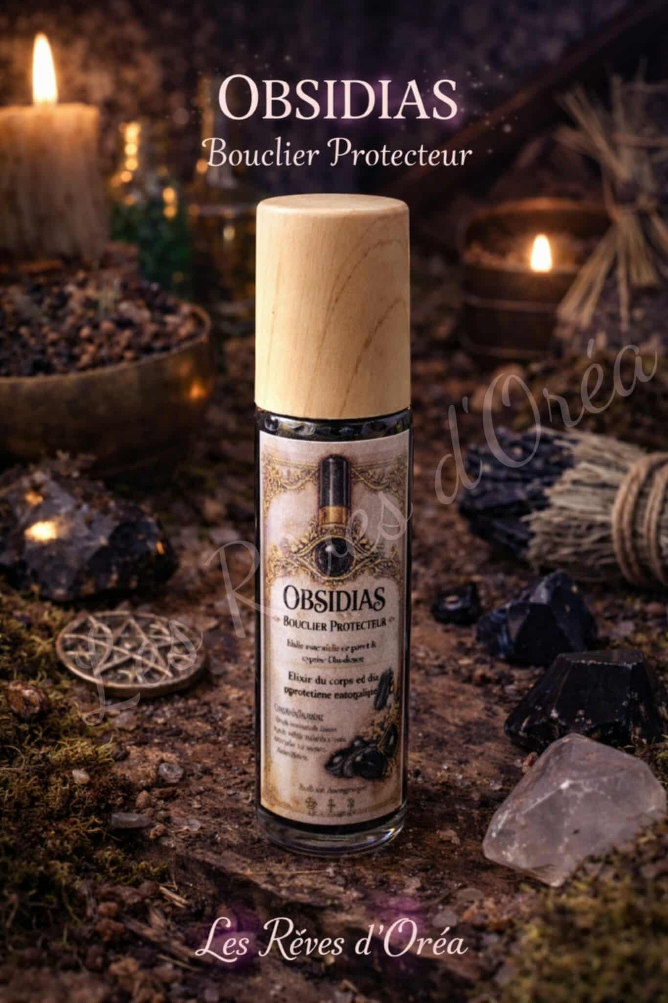🌑 OBSIDIAS 🌑 Bouclier Protecteur
Roll-on énergétique à l’obsidienne