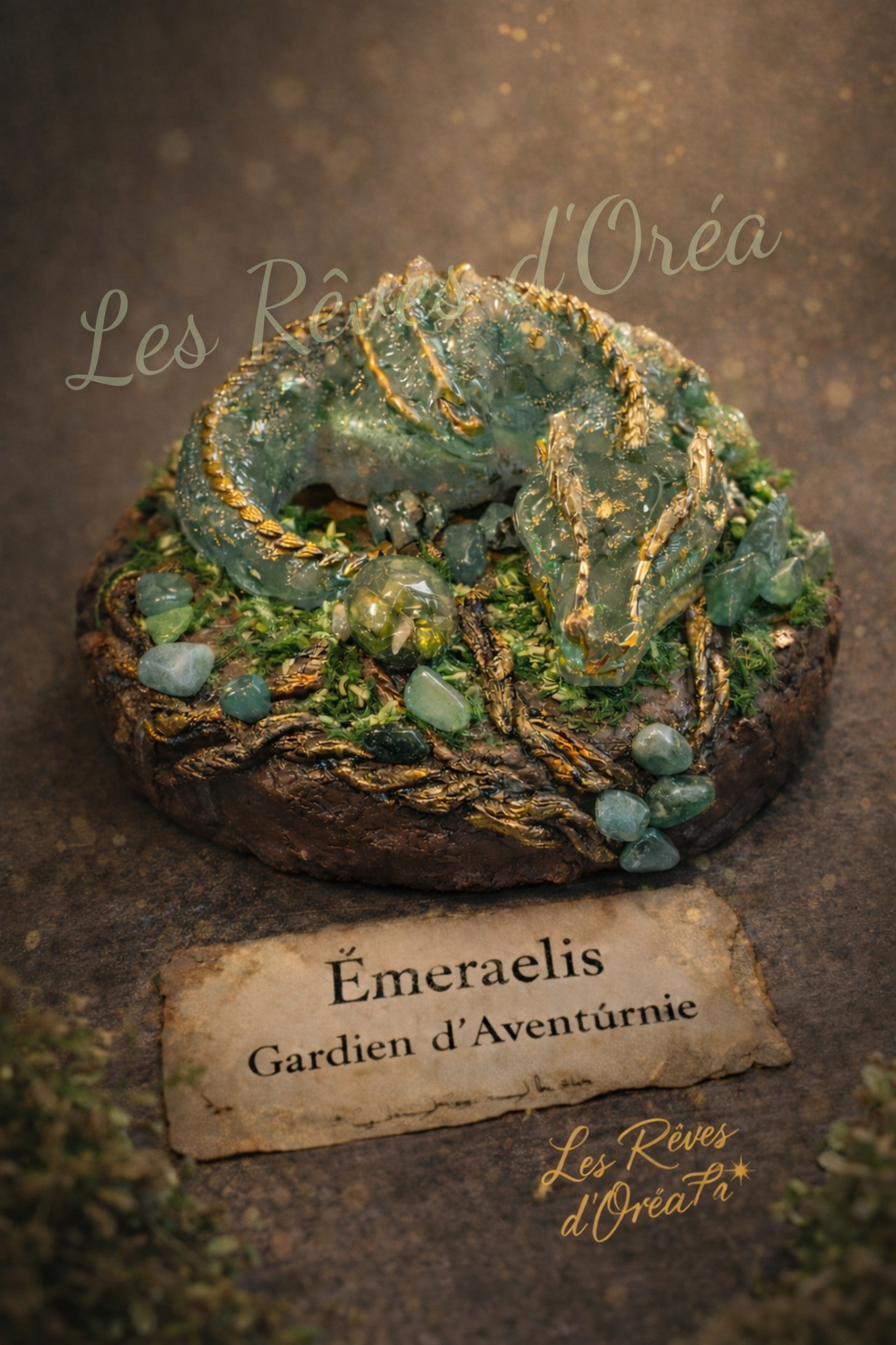 🐉 Émeraelis 🐉 Gardien d’Aventurine
Dragon de la Forêt Sacrée