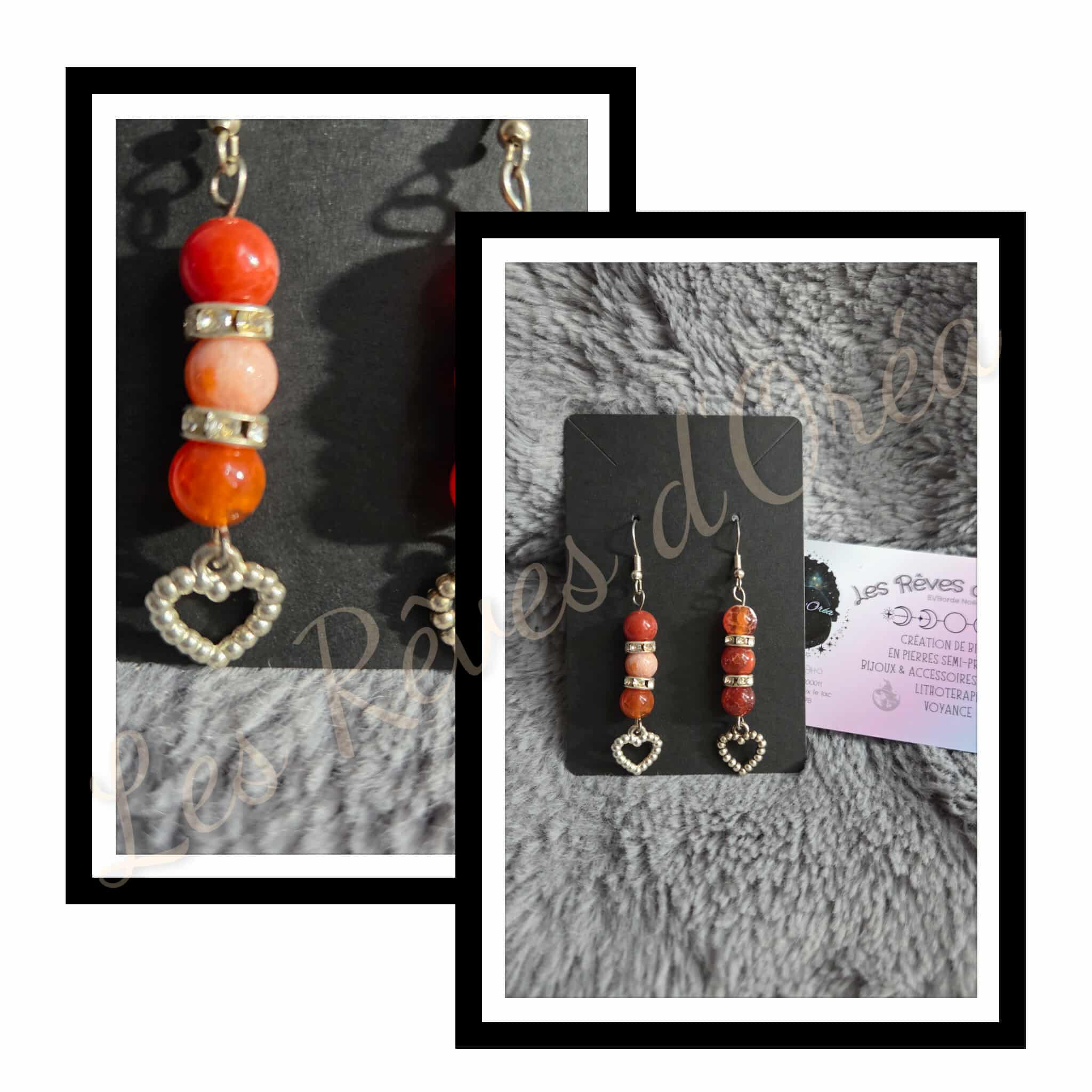 🔥 Boucles d’Oreilles 🔥 Flamme Sacrée