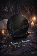 🔮 Miroir de la Sorcière 🔮 Miroir d’Obsidienne Ancestral