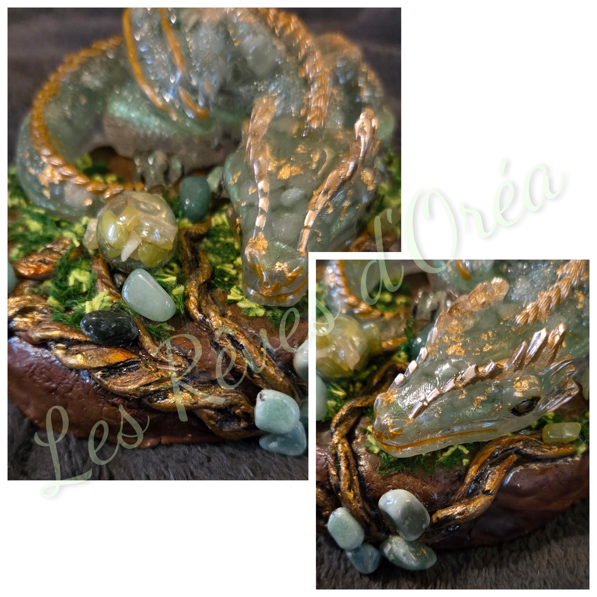 🐉 Émeraelis 🐉 Gardien d’Aventurine
Dragon de la Forêt Sacrée